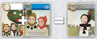 Painting the white card header makes a new combination.