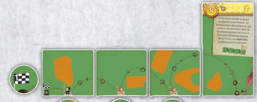 The three rebound cards and the flag.